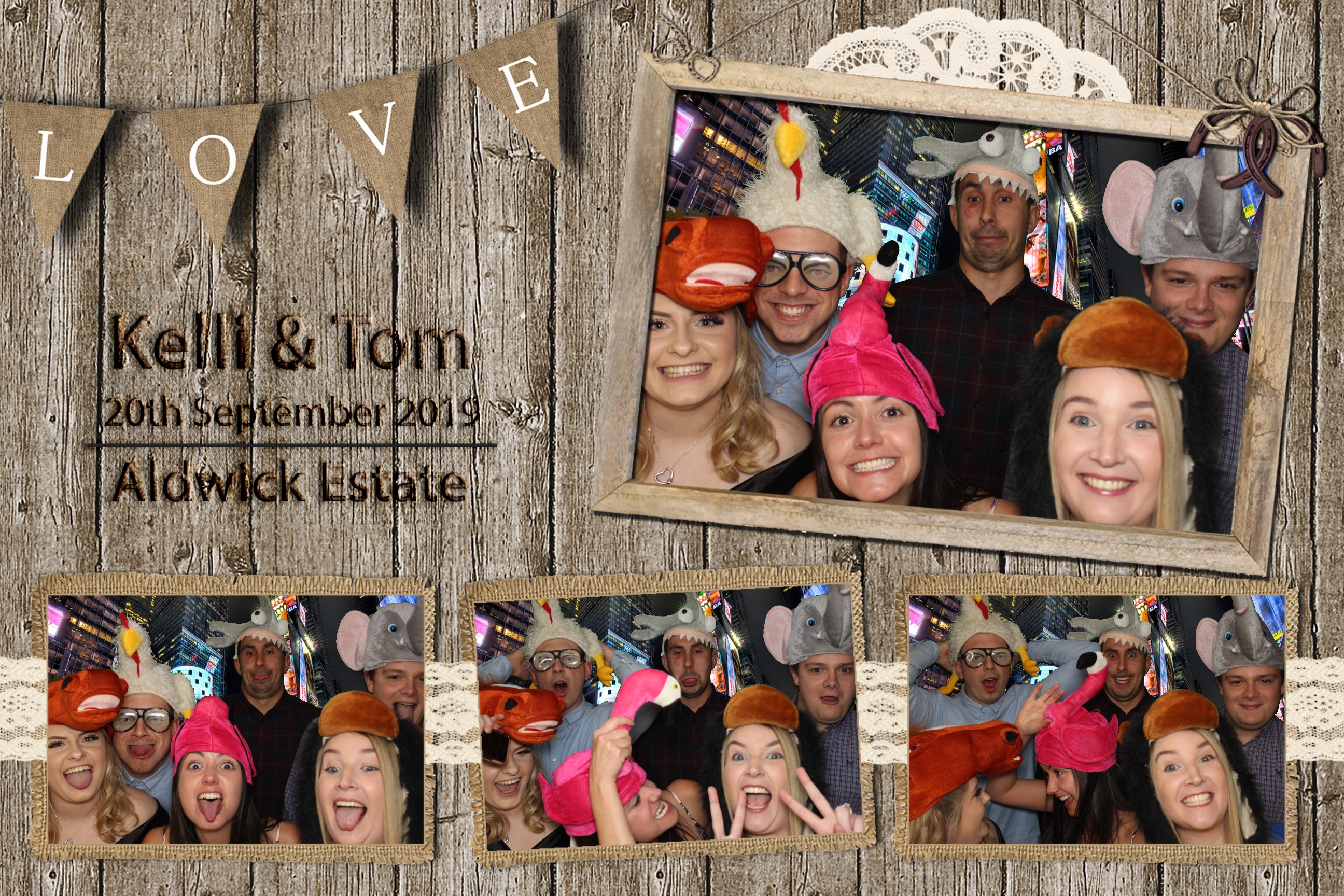 Kelli & Tom's Wedding | View more photos from the event at images.mobile-photo-booth.com/u/MobilePhotoBoothUK/Kelli-Toms-Wedding